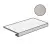 Sant Agostino Set CSAGRSCP12 Gradone Concrete Pearl 33x120