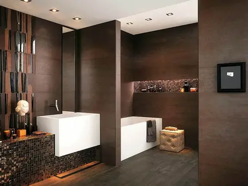 Fap Ceramiche Meltin fKOC Fuoco Inserto (MIX 3) 91.5x91.5