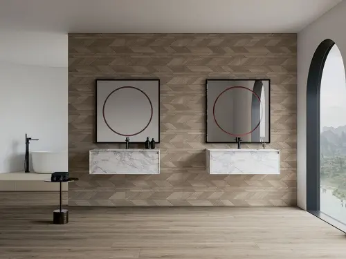 Saloni Ceramica Venatto Graphic Oak 30x90 - керамическая плитка и керамогранит