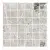 Casa Dolce Casa Onyx&amp;More 767645 Silver Blend Glo Mos 5x5 30x30