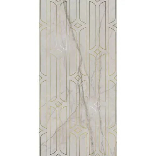 Kerama Marazzi Ифран KMD3STA029BR Серый Светлый Глянцевый Обрезной 60x119,5