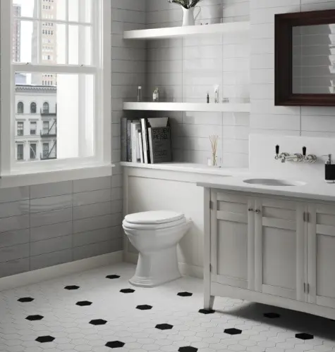 Scale Hexagon Porcelanico