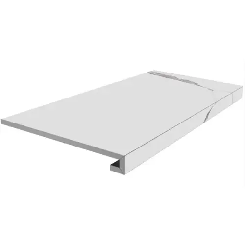 Kerama Marazzi Монте Тиберио SG849990R\GCF Клееная Белая Матовая 33x80