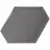 Equipe Scale 23829 Benzene Dark Grey 10.8x12.4