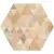 Vives Laverton Hexagono Benenden Multicolor 23x26.6