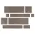 ABK Unika UKR20200 Smoke Mix Wall Rett 60x80