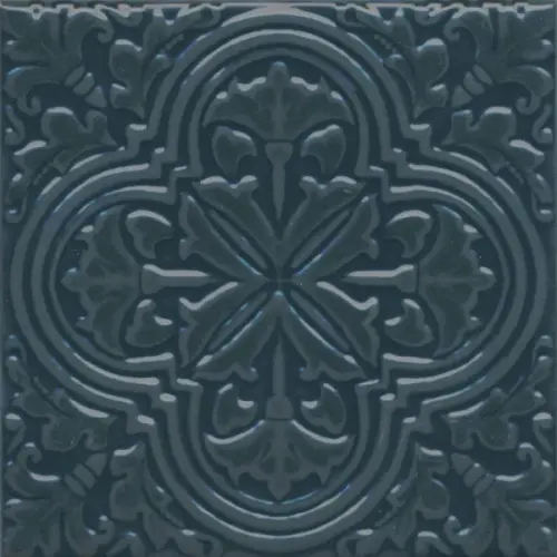 Kerama Marazzi Фес KMD3STA004BN Бирюзовый Тёмный Глянцевый 15x15