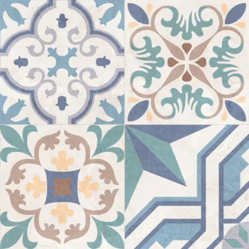 GlobalTile Topaz GT235VG Синий 41,8x41,8 - керамическая плитка и керамогранит