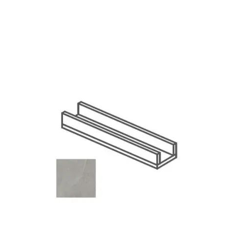 Impronta italgraniti Shale SL03CA6 Canalina Greige 14x60x8