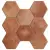 Kerlife ceramicas Hexagonal Pav. Terra Beige 37.2x38.8