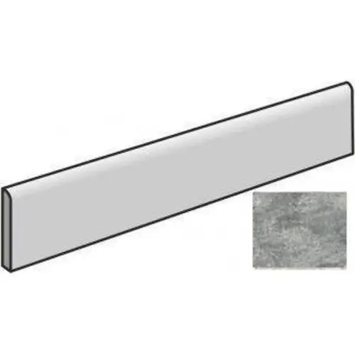 Atlas Concorde Russia Forte Dei Marmi Quark 610130007527 Persian Grey Battiscopa Matt 7,2x80