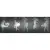EdilCuoghi Ceramiche Reflexe Noir Fascia Petite Dame 20x60