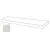 Atlas Concorde Russia Forte Dei Marmi Rock 610110001308 Tiffany White Scalino Angolo Dx 33x120