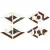 Atlas Concorde Marvel Shine A42Z Mosaico Match Lappato 29,2x33,7