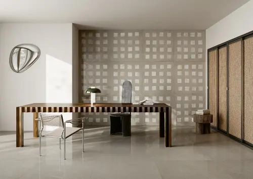 Ceramica Fioranese The Blend GC601LR Concrete Ivory Levigato Matt 60,4x60,4 - керамическая плитка и керамогранит