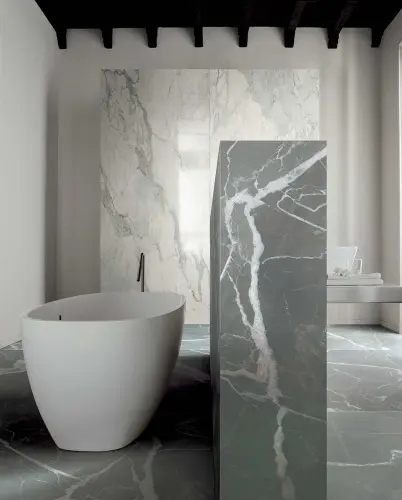 Casa Dolce Casa Stones and More 2.0 777632 Marfil Glossy Ret 6mm 160x320