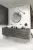 Rex Ceramiche Les Origines 770367 Argent Matt Gradino 33x120