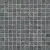 Monocibec Ceramiche Dolomite 95619 Dark Mosaico 2.5x2.5 Su Rete 30x30