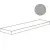 ABK Crossroad Chalk 0001225 Angolare Top Sx Grey Ret 32x120 - керамическая плитка и керамогранит