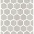 Impronta italgraniti Silver Grain SI03MESM Grey Mosaico Esagonetta Mix 30x31