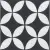 Yurtbay Stamp S17612.6 Black Matt 20x20