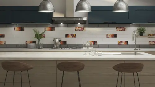 Terracotta Beveled tile TD-BT-P-FR1 Fruits 20x30