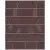 Kerama Marazzi Мажорель KMP3STA006RN6X Бордовый глянцевый (из 6 частей 6х28,5) 28,5x36