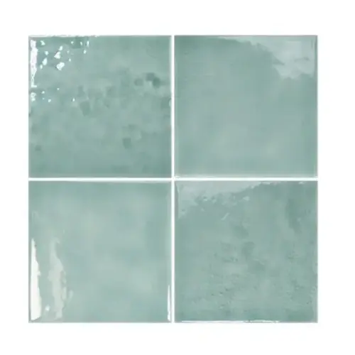 WOW Terre 138762 Turquoise Gloss 11,6x11,6 - керамическая плитка и керамогранит