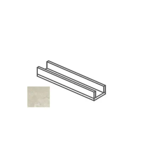 Impronta italgraniti Dorset DR03CA6 Canalina Beige Cross Cut 14x60x8