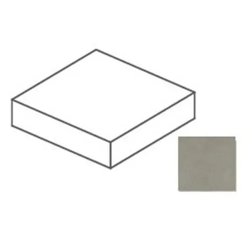 Impronta italgraniti I Cementi FL04L682AA Taupe Elemento L Angolare 20mm 60x60x6,5