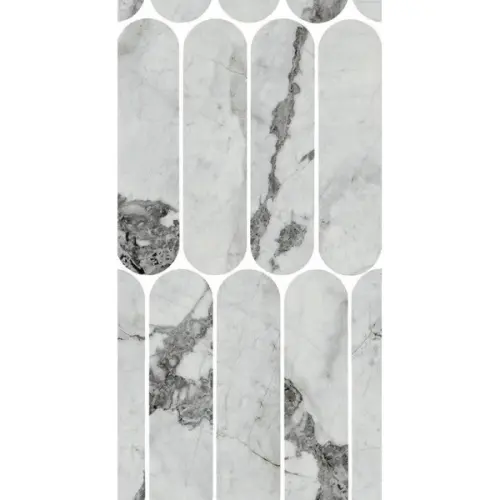 Impronta italgraniti Charm Experience CH04MOVL Invisible Grey Ovale Lap 19,5x37