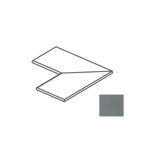 Impronta italgraniti Nuances NU03AI5R Angolare Interno Toro Antracite 30x120