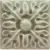 Adex Studio ADST4066 Taco Relieve Flor №2 Graystone 3x3