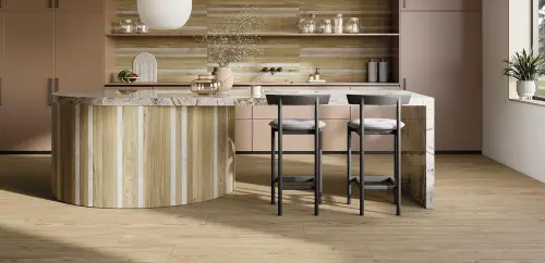 Ava Honey Wood 191073 Gradino Costa Retta Noce Nat Ret 33x120