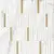 Marazzi Allmarble Wall M111 Golden White Mosaico Barcode Lux 40x40