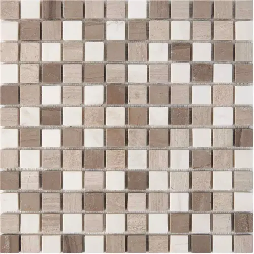 Pixel mosaic Каменная PIX 338 Ice Grey Полированная 6mm 30,5x30,5