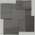 Apavisa Regeneration 8431940229121 Black Natural Mosaic Brick 28.79x28.79