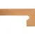 Gres de Aragon Natural 24 Zanquin dch 20x39