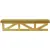 Butech Профили B71342572 Perfil Pro-Mate 5 Gold 0.5x250