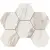 Estima Miramare RM01 Hexagon White Неполированный 25x28,5