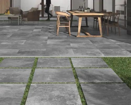 Zerde tile Etna Dark Grey рельеф 30x60
