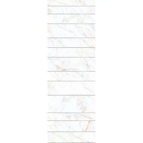 Marazzi Magnifica M8FN Calacatta Gold Mosaico Strip Ins Metallo 60x180
