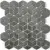 Natural mosaic Steppa STP-GR008-RMB Dark Grey 27x26