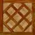 Sant Agostino Royal CSARDN7575 Deco Nut 75x75