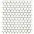 L`antic colonial Air L241713461 Hexagon White 27.2x30.4