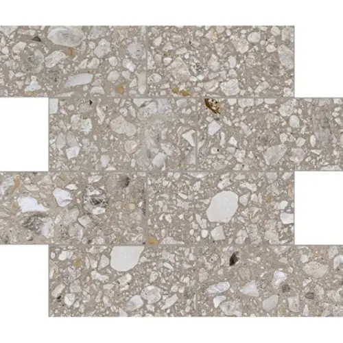 Cerim Ceramiche Match Up 772564 Earl Grey Mix Glossy Muretto 6mm 30x30