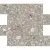 Cerim Ceramiche Match Up 772564 Earl Grey Mix Glossy Muretto 6mm 30x30