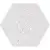 Codicer Kaleidos White Hex 22x25 Codicer Kaleidos White Hex 22x25