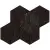 Atlas Concorde Marvel Stone AS2K Nero Marquina Mosaico Esag. Lapp. 30x35