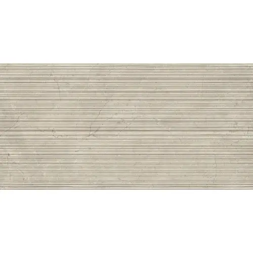 Impronta italgraniti Calcis CL03BAS Visone Stripe SQ 60x120 - керамическая плитка и керамогранит